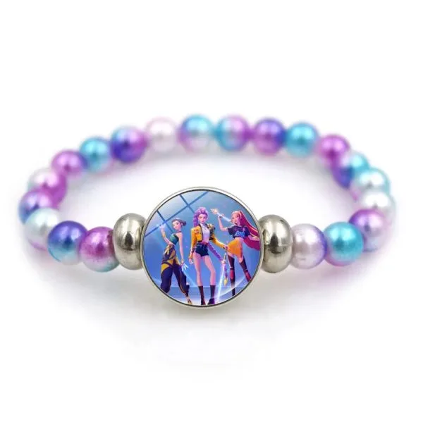 Bracelet en perles K-pop Demon Hunters – 6 modèles