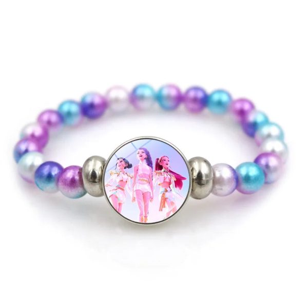 Bracelet Perles Demon Hunters Huntrix Golden