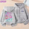 Sweat à capuche Huntrix - Gris