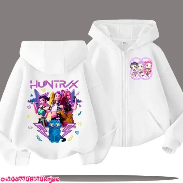 Sweat Huntrix Blanc