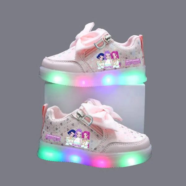 Chaussures LED Huntrix Show Rose