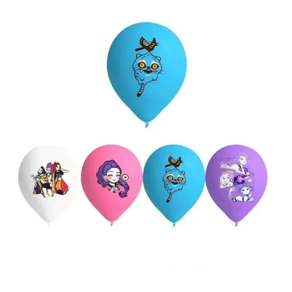 Ballons Huntrix – lot de 16 ballons d'anniversaire