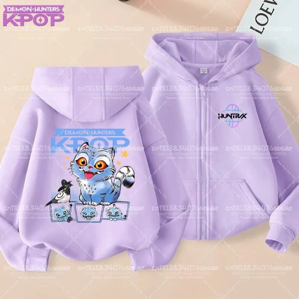 Sweat à capuche Derpy - Mauve