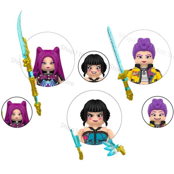 Figurines Lego Rumi Mira Zoey - Saja-Boys.fr