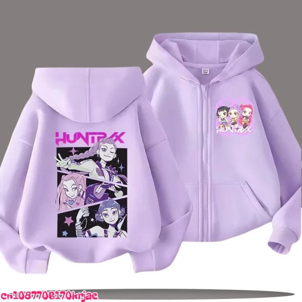 Sweat Huntrix Anime Mauve