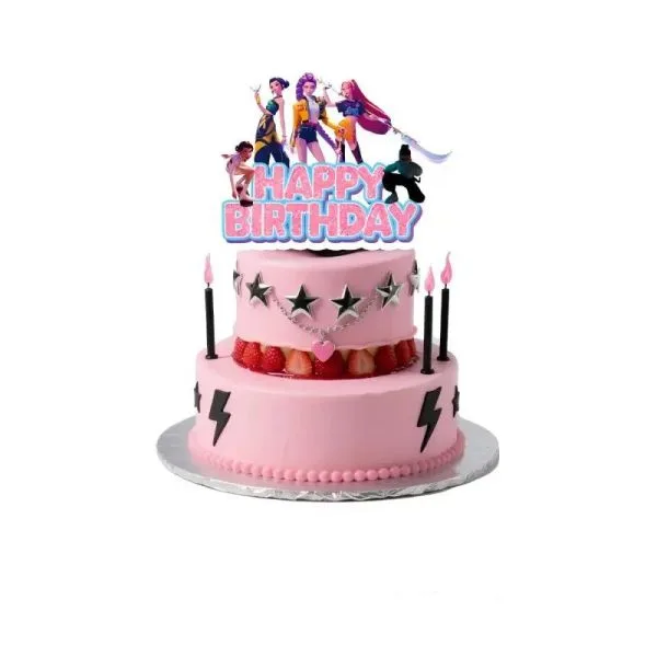 Cake topper et pics à cupcakes Huntrix