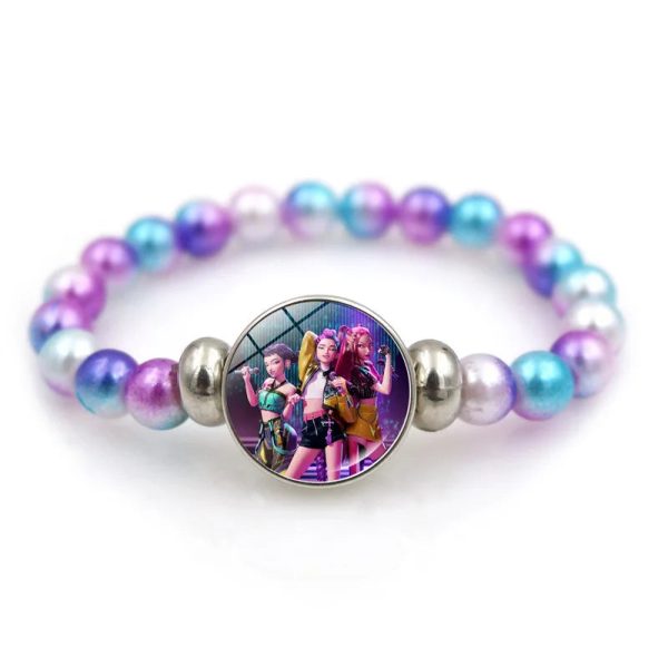 Bracelet Perles Demon Hunters Huntrix Show