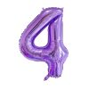 Ballon Anniversaire Huntrix Chiffre 4