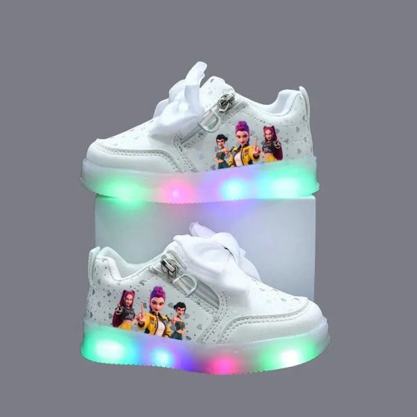 Chaussures LED Huntrix Blanc