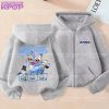 Sweat à capuche Derpy - Gris