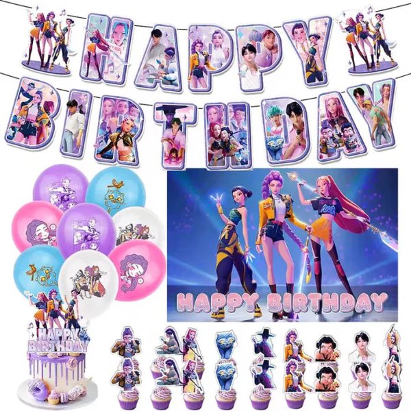 Pack anniversaire Huntrix 43 pièces