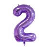 Ballon Anniversaire Huntrix Chiffre 2