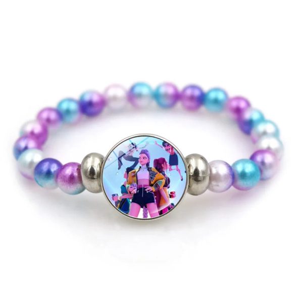 Bracelet Perles Demon Hunters Huntrix Plane