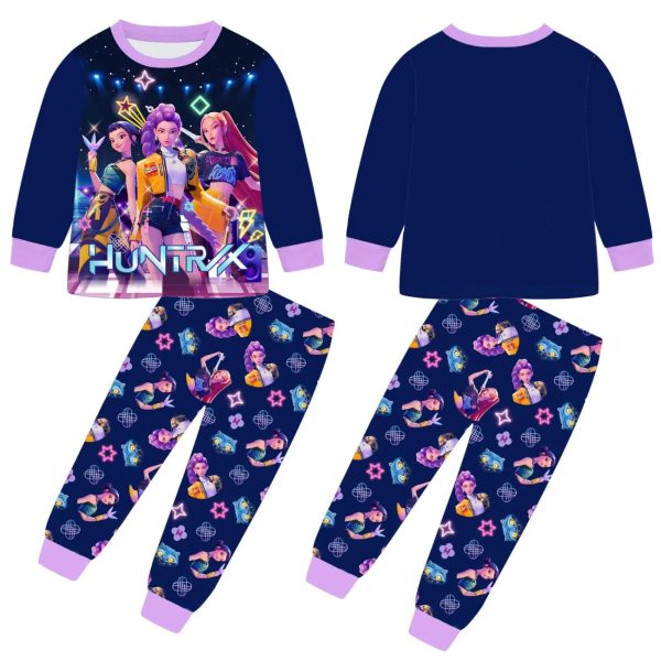 Pyjama Huntrix bleu marine