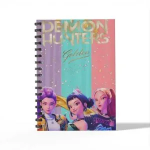 Cahier à spirales Huntrix A5 – à l'unité ou en lot de 2 ou 4