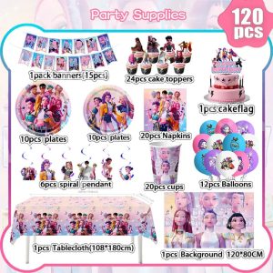 Panier 6 Pack anniversaire Huntrix 120 pièces