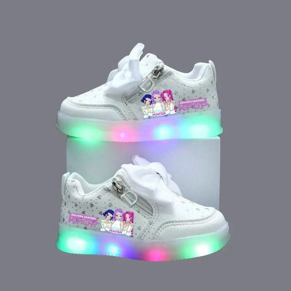 Chaussures LED Huntrix Show Blanc