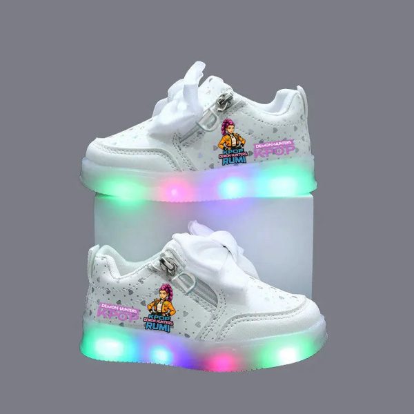 Chaussures LED Huntrix Rumi Blanc