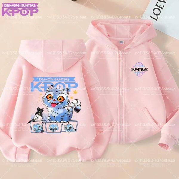 Sweat à capuche Derpy - Rose