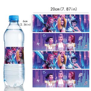 Stickers de bouteilles anniversaire - Huntrix