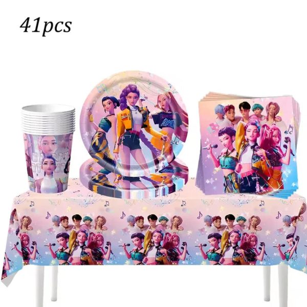 Pack anniversaire Huntrix 41 pièces