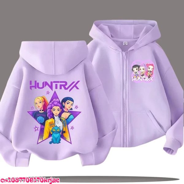 Sweat Huntrix Star Mauve