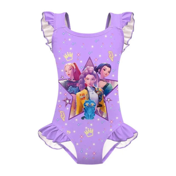 Maillot de bain Huntrix mauve