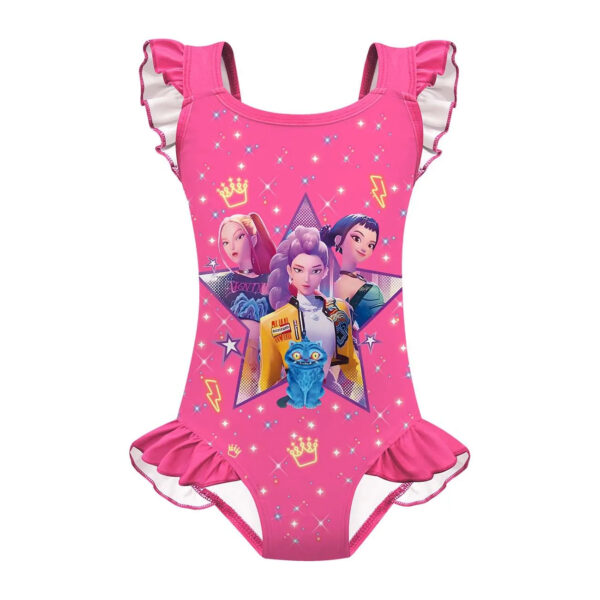 Maillot de bain Huntrix rose