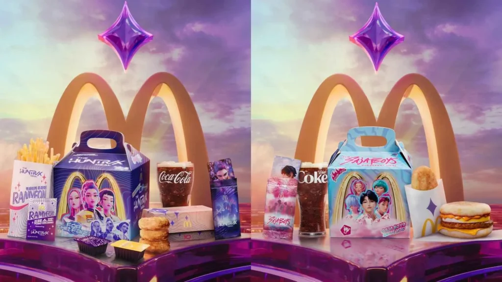 Menu Huntrix Mc Donald's
