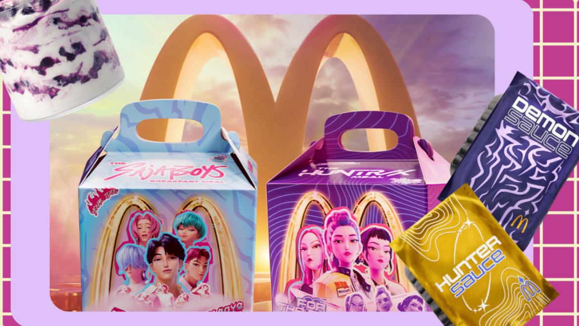 Menu Huntrix Mc Donald's